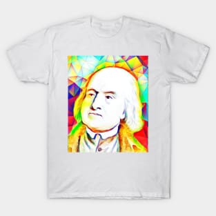 Jeremy Bentham Colourful Portrait | Jeremy Bentham Artwork 11 T-Shirt